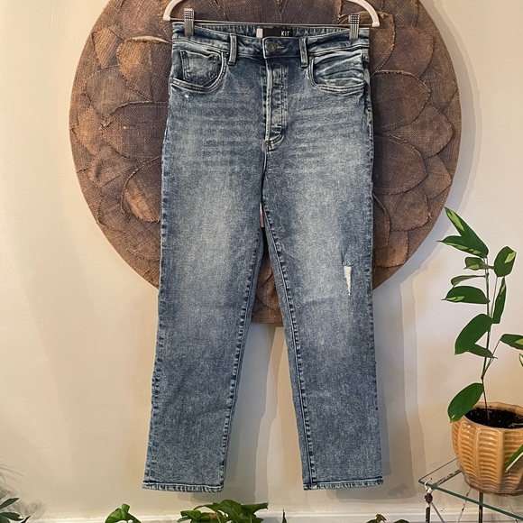 Kut from the Kloth Denim - Kut From The Kloth Rosa Cropped Vintage Straight Leg Jean
